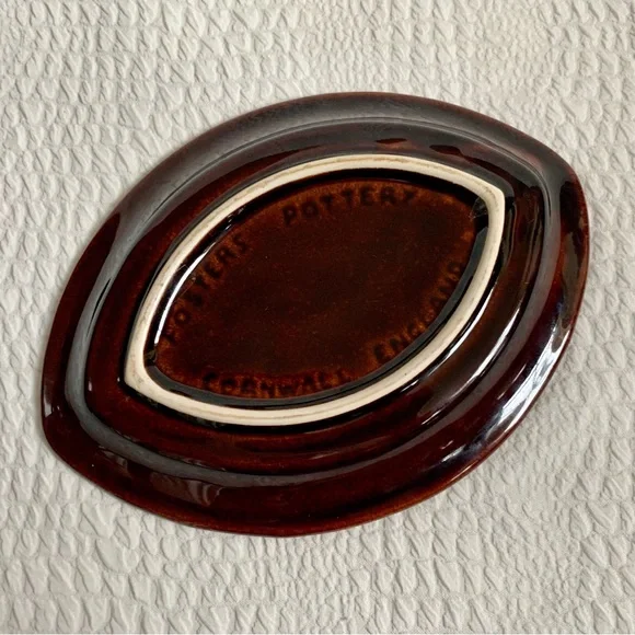 Fosters Pottery Cornwall Honeycomb Drip Glaze Cup/Mug & Saucer Plate Set - Picture 4 of 8